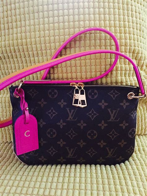 louis vuitton pink strap bag|Louis Vuitton handbag pink strap.